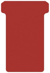 Planbord T-kaart A5548-222 48mm rood