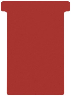 Planbord T-kaart A5548-322 77mm rood