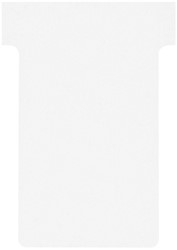 Planbord T-kaart Nobo nr 2 wit 48mm