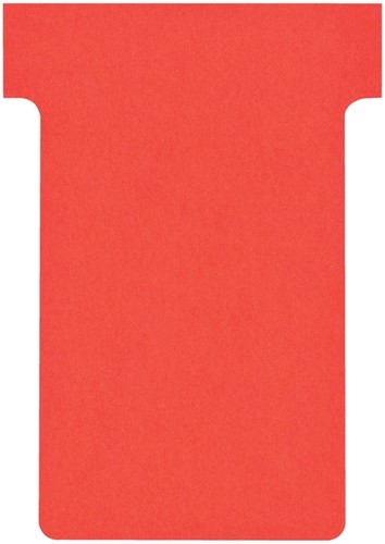 Planbord T-kaart Nobo nr 2 rood 48mm
