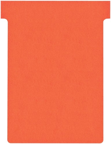 Planbord T-kaart Nobo nr 3 rood 80mm