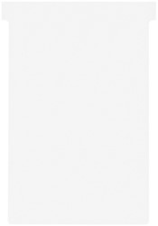 Planbord T-kaart Nobo nr 4 wit 112mm