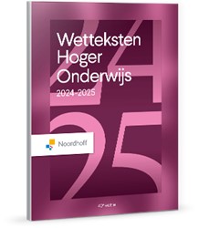 Wetteksten Hoger Onderwijs 2024-2025