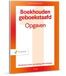 Boekhouden Geboekstaafd 1 - opgaven - 15e editie - Verschijningsdatum 21-06-2025