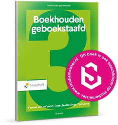 Boekhouden Geboekstaafd 3 - 10e editie - Verschijningsdatum 16-04-2025