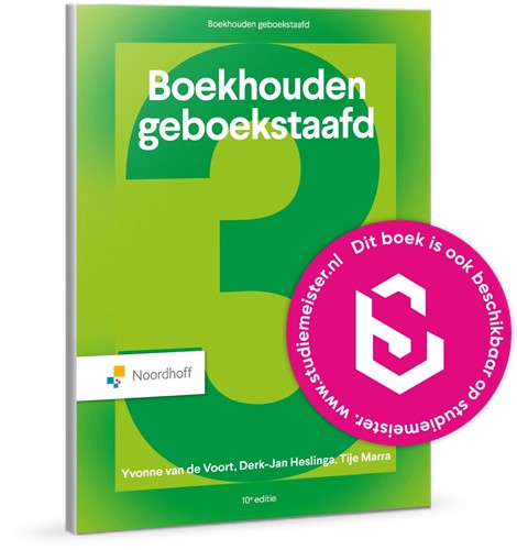 Boekhouden Geboekstaafd 3 - 10e editie - Verschijningsdatum 16-04-2025