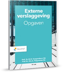 Externe verslaggeving opgaven