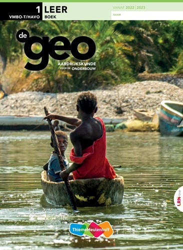 De Geo LRN-line online + boek 1 vmbo-t/havo + basisboek