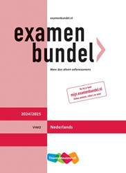 Examenbundel online + boek vwo Nederlands 2024/2025 - Beperkt leverbaar
