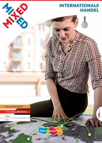 MIXED LRN-line online + boek Internationale Handel 3/4 vmbo