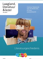 Laagland LRN-line online + boek 5 havo B Literatuurgeschiedenis 4-jaar afname