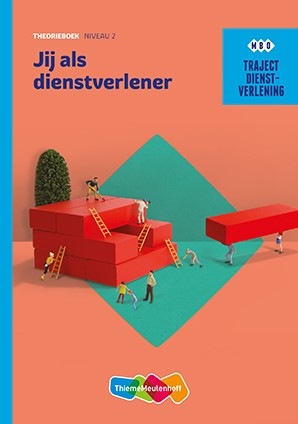 Traject Combipakket Dienstverlening Jij als dienstverlener niveau 2 boek en online 2 jaar