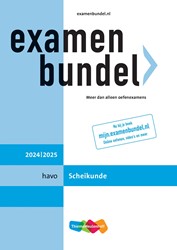 Examenbundel online + boek havo Scheikunde 2024/2025 - Beperkt leverbaar