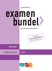 Examenbundel online + boek vmbo-gt/mavo Frans 2024/2025 - Beperkt leverbaar