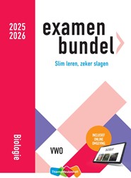 Examenbundel online + boek vwo Biologie 2025/2026 - beperkt leverbaar