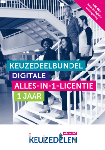Keuzedeelbundel Digitale Alles-in-1-licentie | 1 jaar