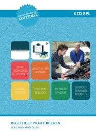 Keuzedeel: Begeleider praktijkleren - KZD BPL