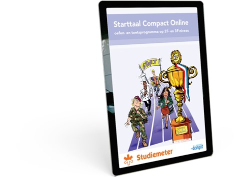 (Verlengings)licentie Starttaal Compact Online 2F en 3F Licentie voor 12 maanden.