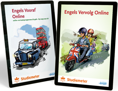 Engels Vooraf + Vervolg A1 Online 12 mnd Activatiecode voor 12 maanden