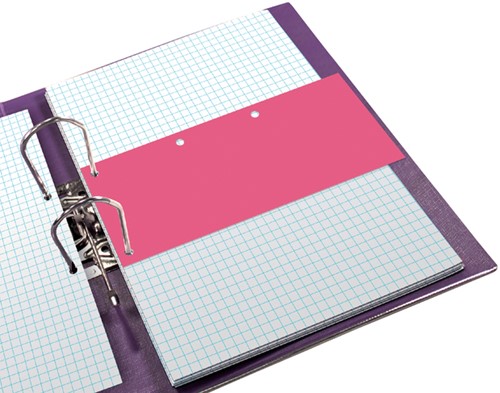 Scheidingsstrook Oxford duo 240x105mm roze-2