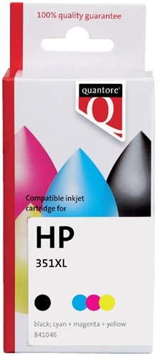 Inktcartridge Quantore HP CB338EE 351XL kleur