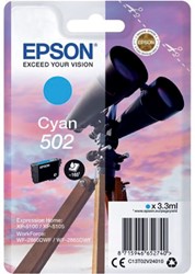 Inkcartridge Epson 502 T02V2 blauw