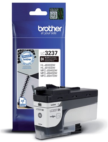 Inktcartridge Brother LC-3237 zwart