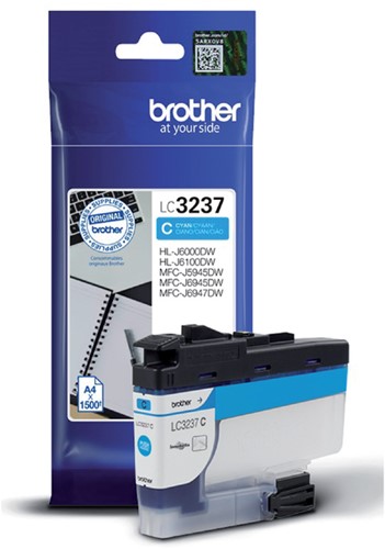 Inktcartridge Brother LC-3237 blauw