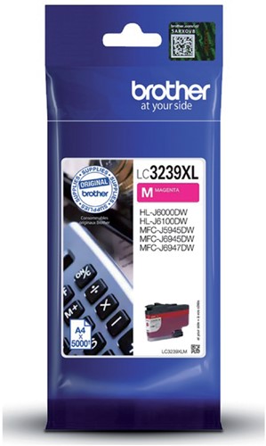 Inktcartridge Brother LC-3239XL rood HC