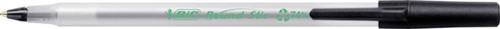 Balpen Bic ecolutions round stic zwart medium