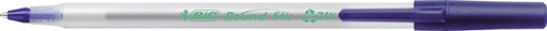 Balpen Bic ecolutions round stic blauw medium