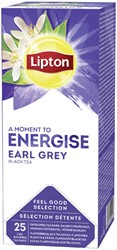 Thee Lipton Energise Earl Grey 25stuks