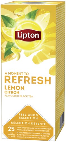 Thee Lipton Refresh Citroen 25stuks