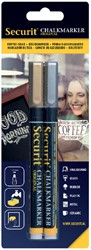Krijtstift Securit SMA-100 rond 1-2mm goud/zilver assorti