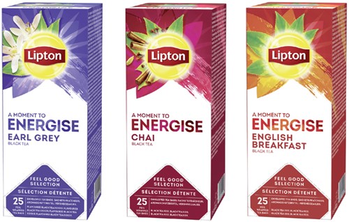 Thee Lipton Energise English Breakfast 25stuks-2
