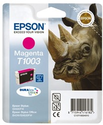 Inkcartridge Epson T1003 rood