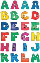 Etiket HERMA 4194 28mm letters a-z gezichten 48 stuks