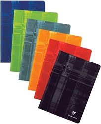 Schrift Clairefontaine Matris 165x210mm lijn 72blz assorti