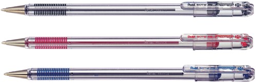 Balpen Pentel BK77 blauw 0.25mm-2