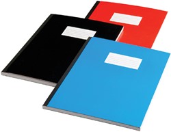 Schrift met harde kaft A4 160blz lijn assorti