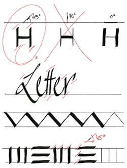Calligraphy pens