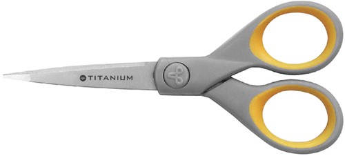 Schaar Westcott Titanium 130mm met softgrip
