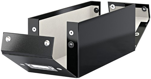 Cd box Leitz WOW Click & Store 43x136x325mm zwart-3
