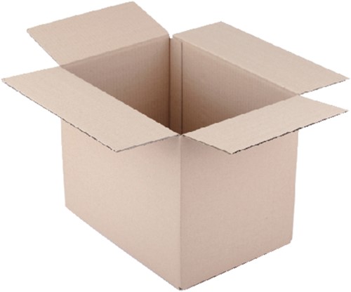Verzenddoos CleverPack dubbelgolf 486x386x386mm bruin 5stuks-2