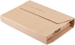 Wikkelverpakking CleverPack ringb +zelfkl strip bruin 25stuk