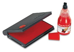 Ink pads and stamp inks