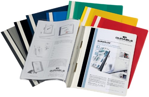 Snelhechtmap Durable Duraplus A4 donkerblauw-3