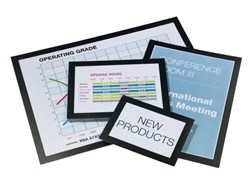 Sichtrahmen und Wechselrahmen