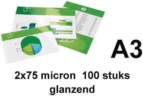 Lamineerhoes Quantore A3 2x75micron 100stuks-2