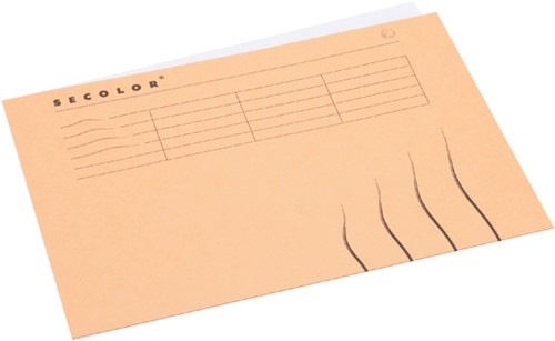 Vouwmap Jalema Secolor A4 gelijk chamois